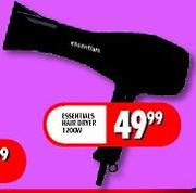 Essentials Hair Dryer-1200W