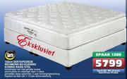 Serta Sertapediese Richmond-Bo-Kussing Koning Basis Stel-183cm