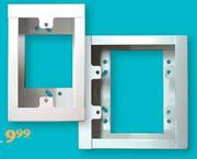 Waco 4x2 Steel Extension Box White K0000442