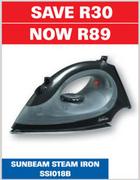 Sunbeam Steam Iron SSI018B