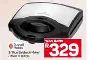 Russell Hobbs 2-Slice Sandwich Maker RHSM035