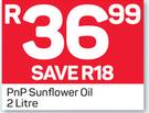 PnP Sunflower Oil-2Ltr
