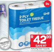 PnP 2 Ply Toilet Tissue-9s