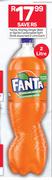 Fanta,Stoney Ginger Beer Or Sprite Carbonated Soft Drink Assorted-2Ltr Each