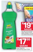 Plush Supreme Dishwashing Liquid-750ml