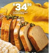 Pnp 100% Rye Pumpkin Seed Bread-400g
