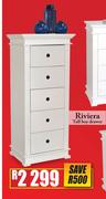Riviera Tall Boy Drawer