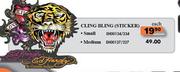 Cling Bling Medium (Sticker) 