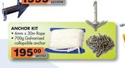 Anchor Kit-6mmx30m Rope