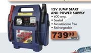 Jump Start And Power Supply-12V