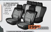 11 Piece Executive Seat Cover Set