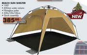 Beach Sun Shelter (S0075-15A) - 220x120x150cm