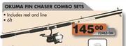 Okuma Fin Chaser Combo Sets (F2463-4M) - 10 Foot