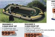 Seahawk 4 4-Man Boat Set - 3510x1450x480mm