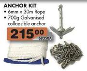 Anchor Kit - 6mm x 30m Rope