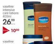 Vaseline Intensive Care Lotions-400ml Each