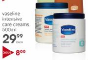 Vaseline Intensive Care Cream-500ml Each