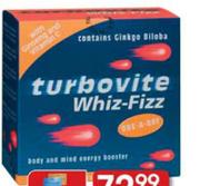 Turbovite Whiz-Fiz Sachets-20's pack