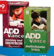 Advance Multi Vitamins 60 Chewable tabs Pack