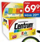 Centrum Kids A to Zinc 30 Chewable Tabs pack