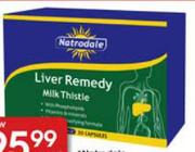Natrodale Milk Thistle Liver Remedy-100 Caps pack