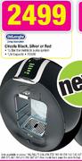 Delonghi Circolo Black,Silver Or Red-Each
