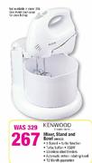 Kenwood Mixer,Stand And Bowl(HM430)