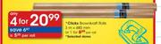 4 Clicks Brownkraft Rolls-3m x 480mm