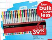Clicks 24 Gel Ink Pens-per pack