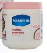 Vaseline Healthy Even Tone Body Cream-350ml