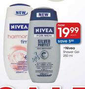 Nivea Shower Gel-250ml each