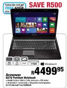 Lenovo G570 Pentium Notebook