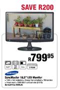 Samsung SyncMaster 18.5" LED Monitor