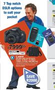 Canon EDS 600D Triple lens Kit Camera