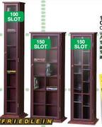 100 Slot DVD Cabinet