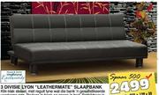 3 Divisie Lyon Leathermae Slaapbank