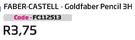 Faber-Castell-Goldfiber Pencil 3H (FC112513)