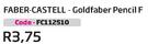 Faber-Castell-Goldfiber Pencil F (FC112510)