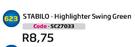 Stablo-Highlighter Swing Green (SC27033) 