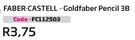 Faber-Castell-Goldfiber Pencil 3B (FC112503)