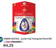 Faber-Castell-Junior Grip Traingular Pencil 2B (FCA116572)