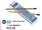 Rexel-Office Pencil HB 12Pk (AA34253)