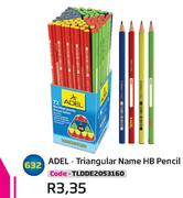 Adel-Triangular Name HB Pencil (TLDDE2053160)