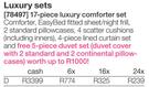 17-Piece Luxury Comforter Set-Double