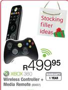 XBOX 360 Wireless Controller Media Remote