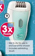 Philips Satinelle Wet & Dry Epilator(HP6521)-Each