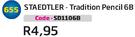 Staedtler Tradition Pencil 6B SD1106B