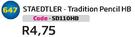 Staedtler Tradition Pencil HB SD110HB