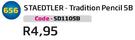 Staedtler Tradition Pencil 5B SD1105B