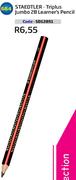 Staedtler Triplus Jumbo 2B Learner's Pencil SD12851